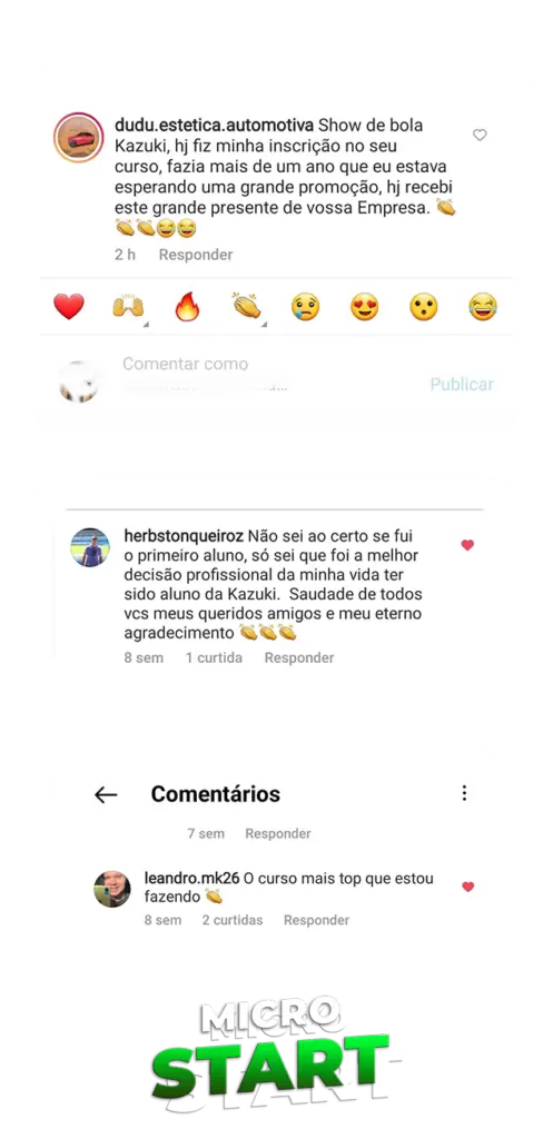 Prova social Micro Start3